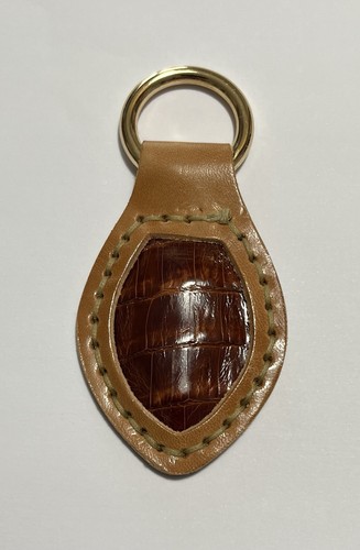 Portachiavi cuoio con pelle - con,