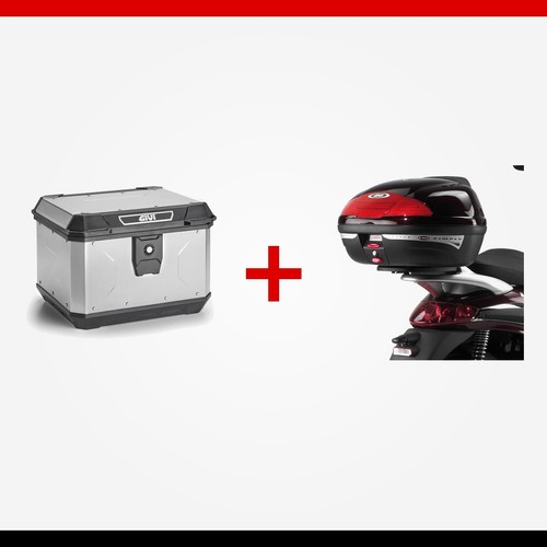 Kit givi alp44a2 bauletto - bauletto, 44l