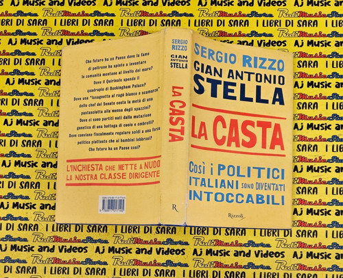Book libro sergio - rizzo, gian