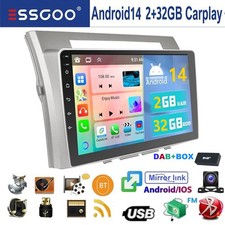 DAB+ per Toyota Corolla Verso 2003-2009 Android 14 GPS NAVI WIFI FM BT autoradio