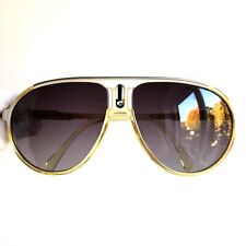 occhiali da sole CARRERA CHAMPION/C white sunglasses aviatore vintage KYL-IC