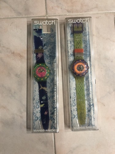 Coppia swatch scuba - coppia,