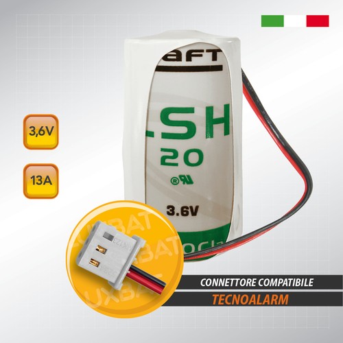 Tecnoalarm lsh20 13ah - tecnoalarm, 3,6v