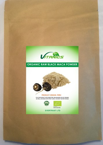 Organico nero maca polvere - nero,