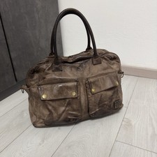 Belstaff Vintage Leather Travel Bag 