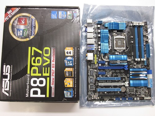 Scheda madre asus p8p67 evo - madre,