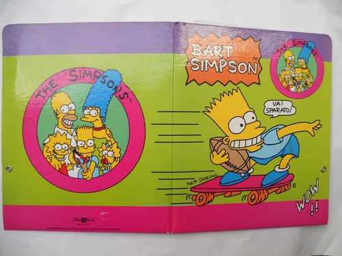 Bart simpson cartella carte - carte, e