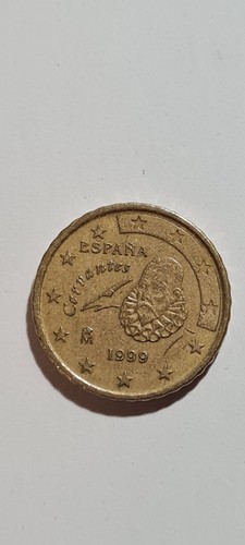 Moneta centesimi spagna - moneta,