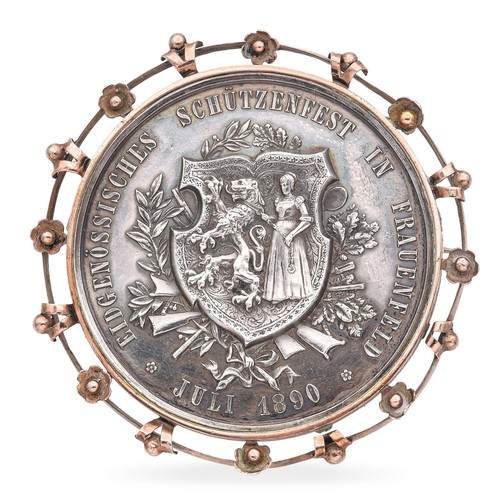 Medaglia 1890 svizzera - medaglia,