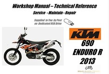 KTM 690 Enduro R Manuale