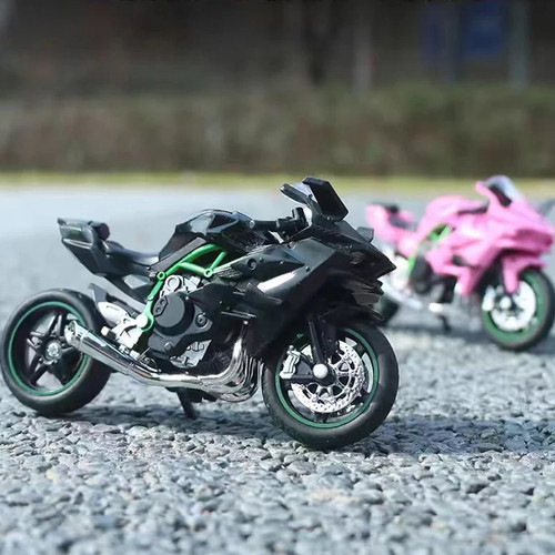 Modellino moto ninja diecast - ninja,