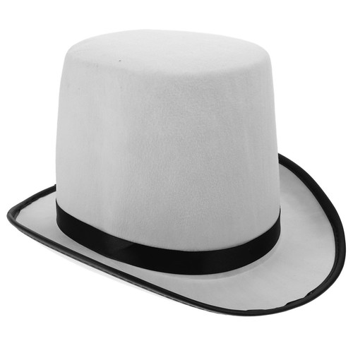 Cappello bombetta bianco - cappello,