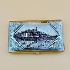 Antico portasigarette russo in