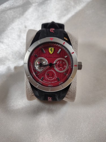 Orologio rosso ferrari - rosso,