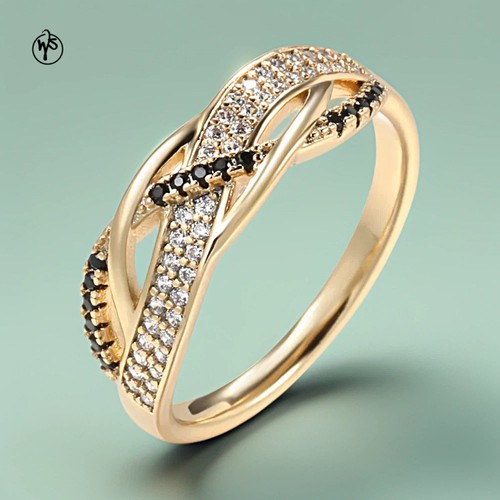 Anello vintage oro - , placcato