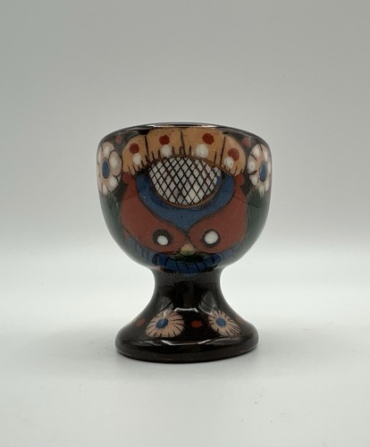 Tazza uovo smaltata - , marrone