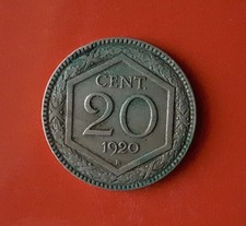 20 CENTESIMI ESAGONO 1920 (NON