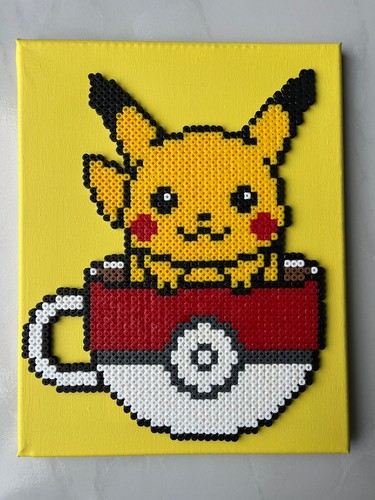 Pixel art perles a - /, repasser