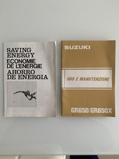 Suzuki GR 650/ X Libretto Uso