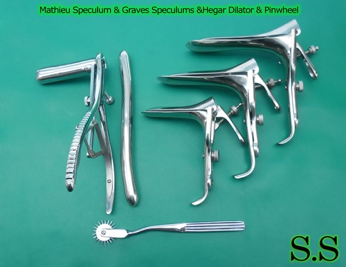 Mathieu speculum graves hegar - mathieu,