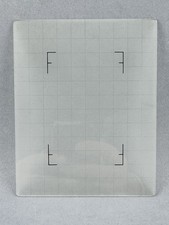 Schermo di messa a fuoco 4x5 (10.2x12.7 cm) per banco ottico - griglia