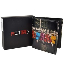 Portafoglio Uomo Tri-Fold Portamonete e Carte di Golunski Pelle Retrò Vespa Scooter