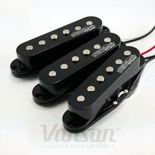 NUOVO Wilkinson Vintage Single Coil Pickup SET per Stratocaster Strat®* BK WOVS