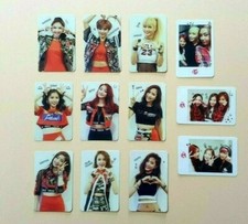 DUE VOLTE 1° Mini Album La Storia Inizia Fotocard Ufficiale ROSSO BIANCO Versione KPOP 