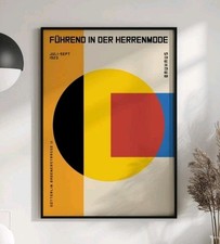 Poster Bauhaus 50x70 cm nuovo