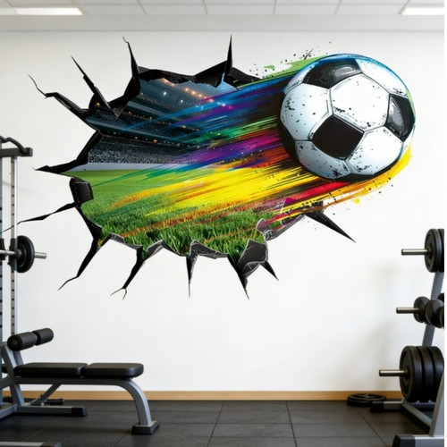 Adesivo calcio resistente - calcio, 3d