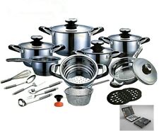 SET PENTOLE PADELLE TEGAMI AMC