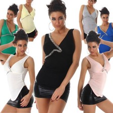 Top donna spalline estivo