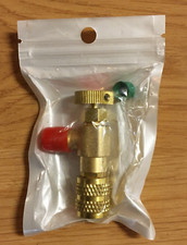 R410A Valvola di Spegnimento, Valvola Controllo Flusso Aria Condizionata-Adattatore 1/4 - 5/16 USA