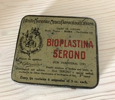 Scatola Bioplastina Serono Vintage