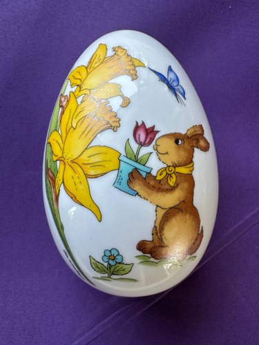 Hutschenreuther floral bunny - hutschenreuther,