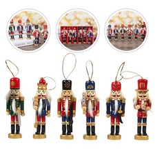  6 Pcs Soldato Schiaccianoci