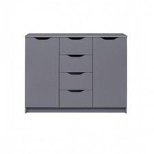 Credenza Mobile Basso Grigio