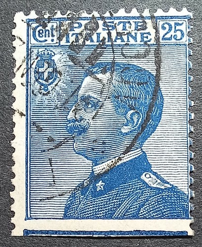 Regno centesimi 1908 - 25,
