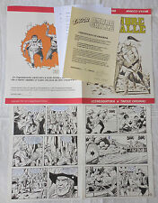 ZAGOR tavole originali/sceneggiatura VERNI / BURATTINI da OMBRE GIALLE  !!!!!!7