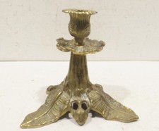 Bel Portacandele In Ottone