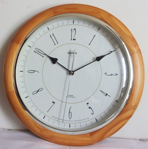 Orologio parete legno - orologio, in