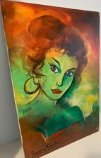 Dipinto olio su tela -firmato ROMANO MUSSOLINI