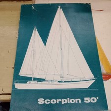 Depliant Van den Stadt  Yacht Designer Vintage Barche A Vela 