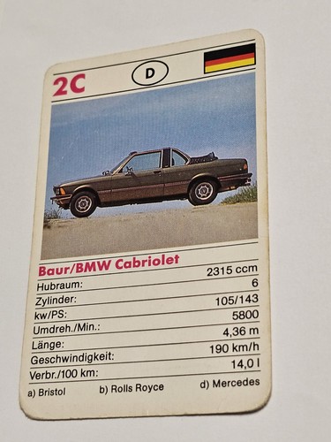 Baur bmw cabrio scheda - bmw,