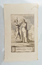 stampa incisione d'epoca da