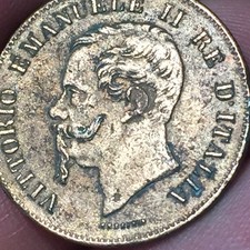 5 Centesimi 1861 MILANO