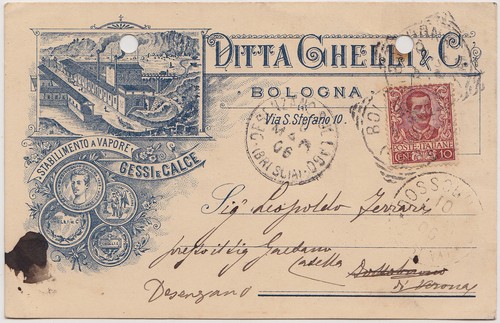 Cartolina pubblicitaria - cartolina,