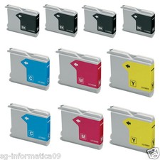 KIT 10 CARTUCCE COMPATIBILI CON BROTHER MFC 235C 240C 260C 3360C 440 465CN 660CN