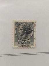 Francobollo Siracusana 1 Lira 1955