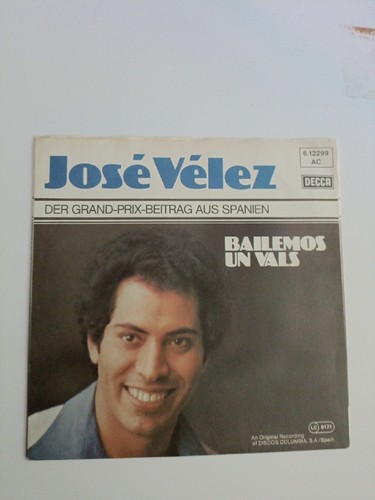 Eurovision spain jose velez - eurovision,